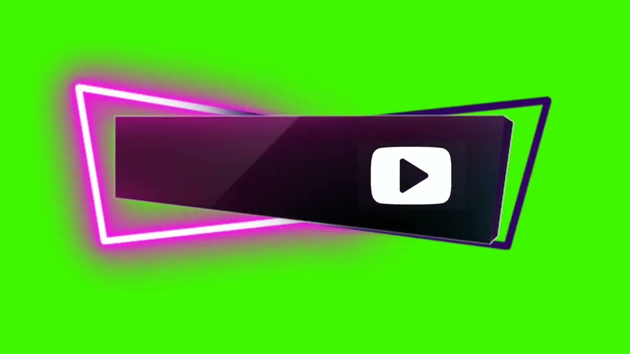 Green Screen Effects Play Button | Copyright Free 