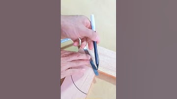 This is the process of determining lines to form the angle of the wood #process #angle #lines #wood