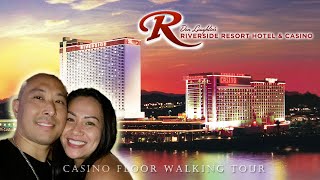 DON LAUGHLIN'S RIVERSIDE RESORT & CASINO walking tour & BUFFET Review!