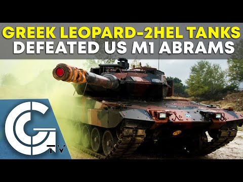 Greek Leopard-2HEL tanks defeated US M1 Abrams at Tank Challenge 2021
