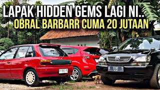 Perdana Tayang Lapak Hidden Gems lagi nih‼️Nego Barbar Mobil Bekas Starlet Mercy BMW Cash 20 Jutaan 