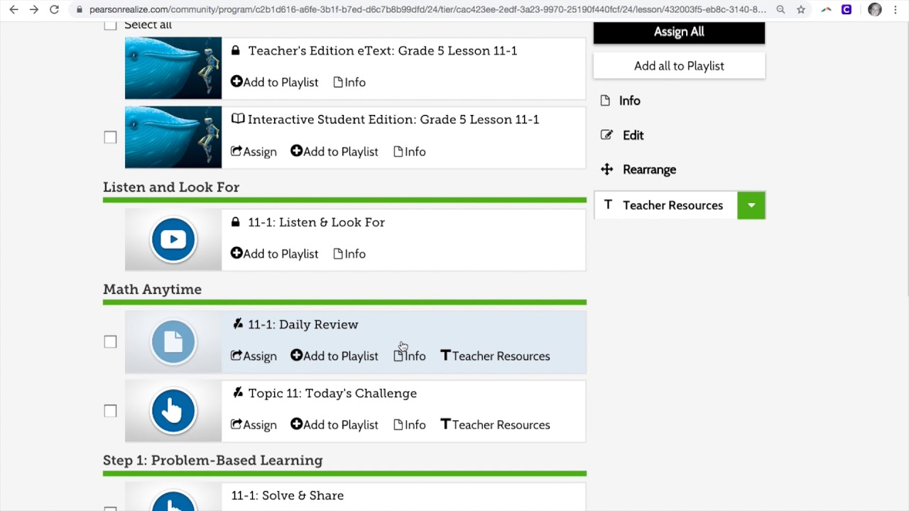 pearson not loading assignments