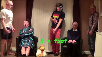Count in German with numbers 1 - 10 | Jingle Jeff