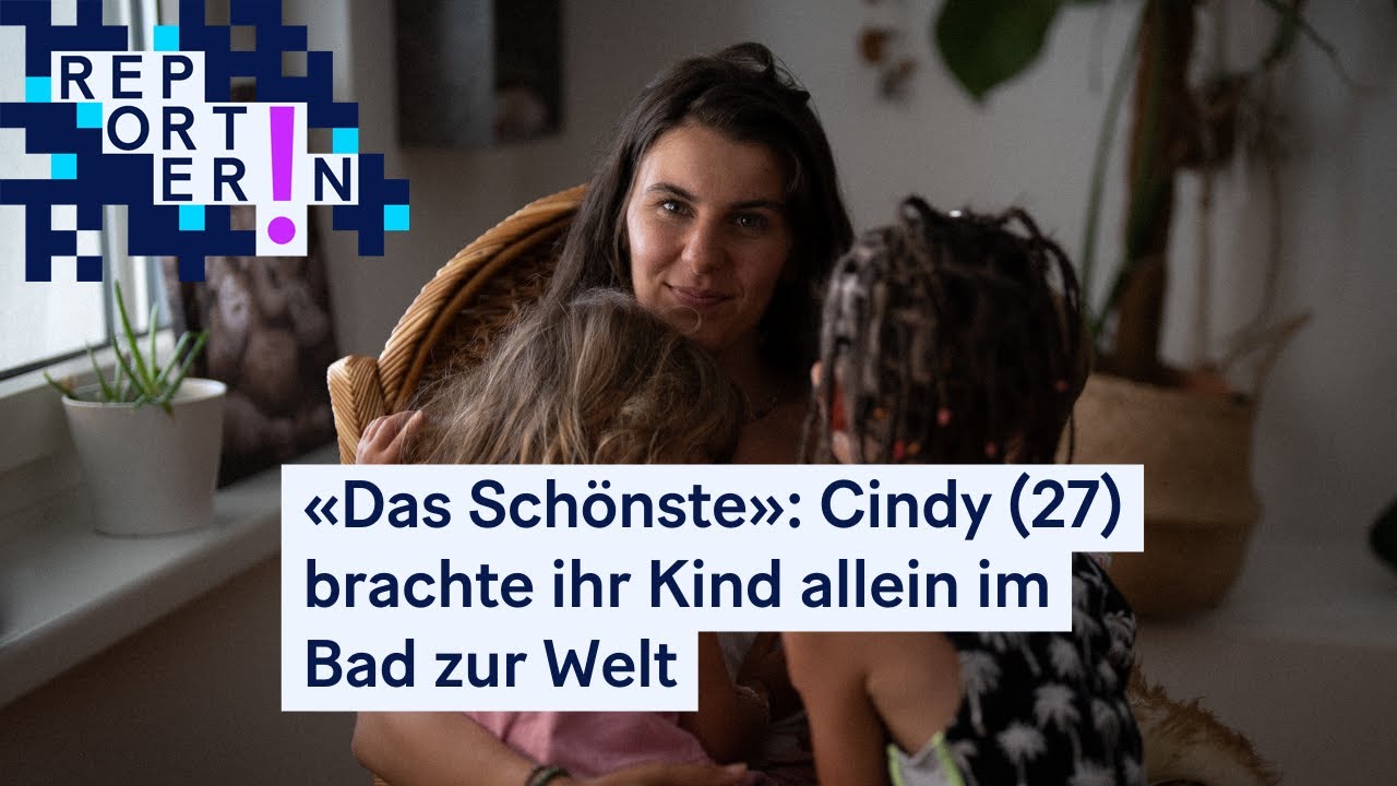 Cindy (27) brachte ihr Kind allein im Bad zur Welt 🤰