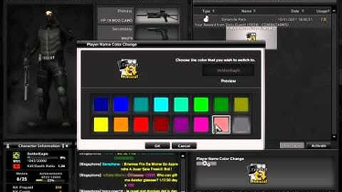 Combat arms player name color change - GoldonEagle
