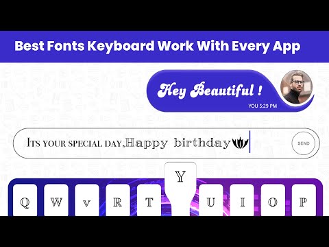 Fonts Keyboard - FancyKey, Emo