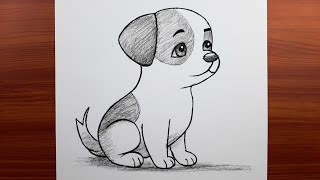 Kolay Sevimli Köpek Resmi Nasıl Çizilir, Yeni Başlayanlar Için Öğretici