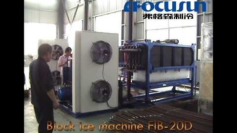 Block ice machine FIB 20D