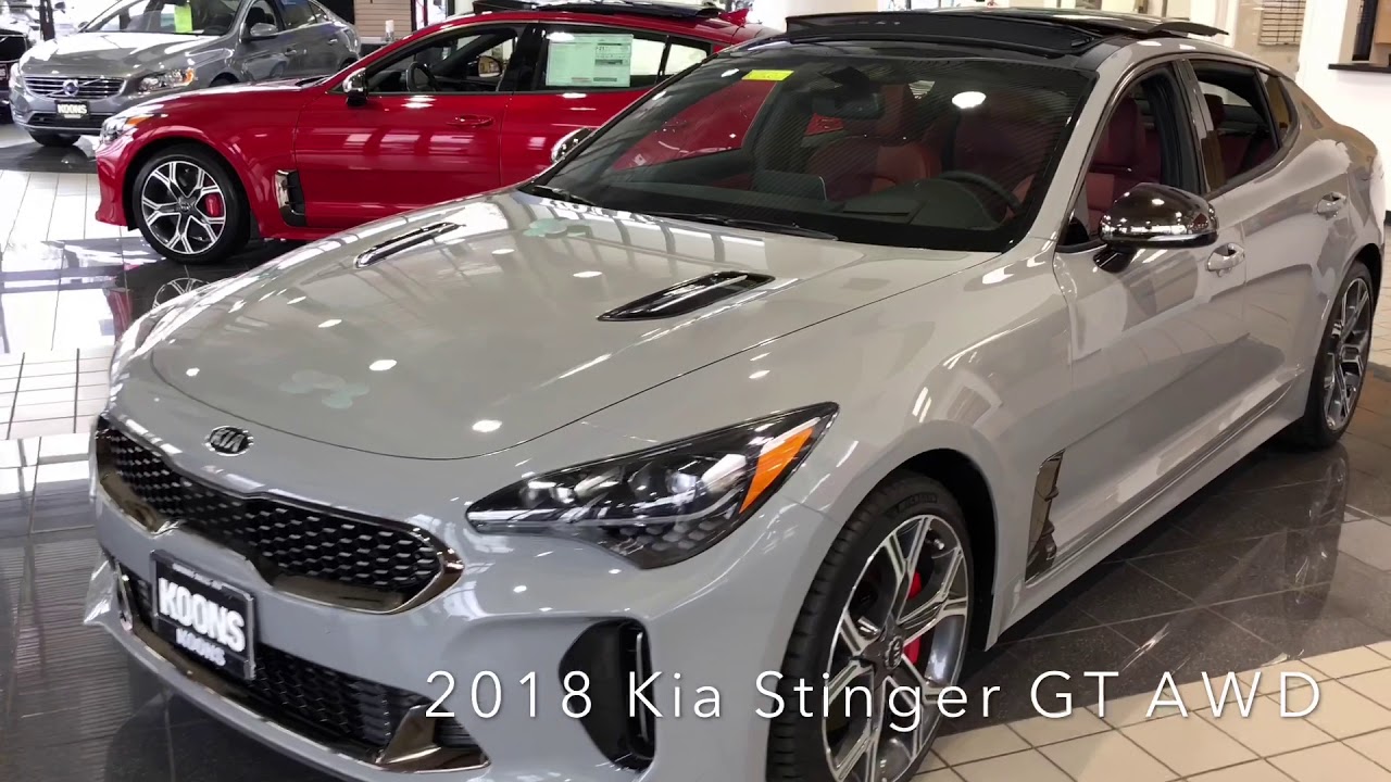 2018 Kia Stinger Gt2 Awd Walk Around