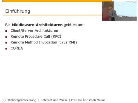 Internet- und WWW-Technologien (SS 2015), Webprogrammierung