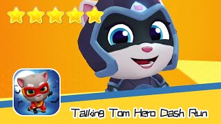 Talking Tom Hero Dash Run Day250 Walkthrough Endless runner Save the world Recommend index five star screenshot 5