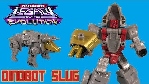 Transformers Legacy Evolution Core Class Dinobot Slug Review