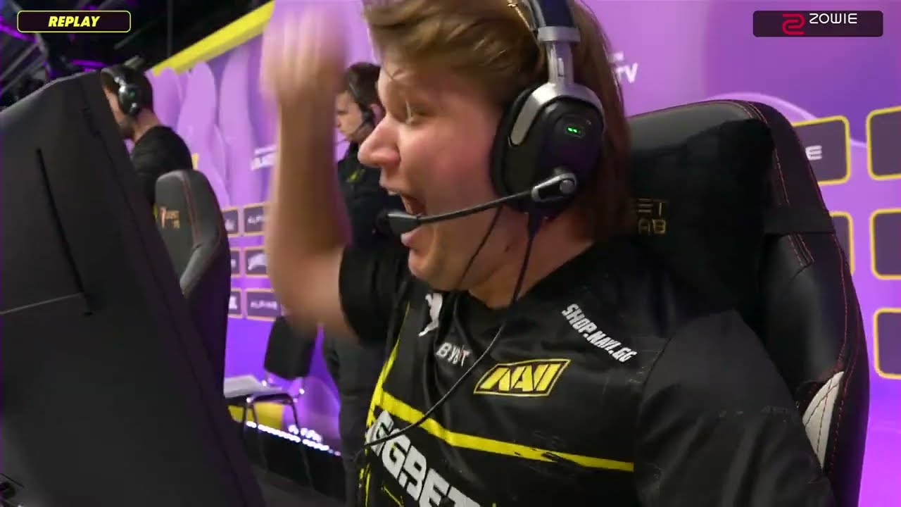 NaVi npl   1vs2 clutch vs Faze