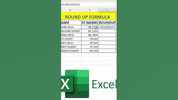 Stop Using ROUND! Use ROUNDUP Instead 💡 #excel #excelformula