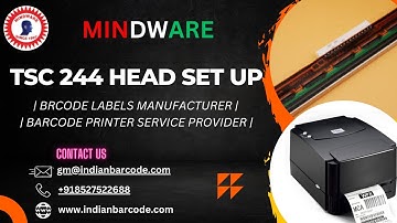 How to change  TSC TTP 244 Pro printer head| BUY TSC 244 Pro printer head from Mindware New Delhi
