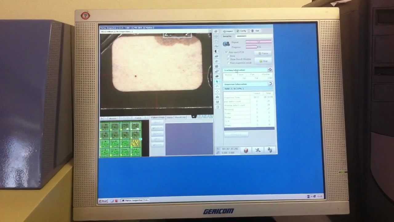 Mirtec MV-2BTL AOI post-reflow PCB testing - YouTube