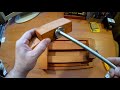 Тиски. Сверлильный станок из дрели #2. Drilling machine from.Wood vise