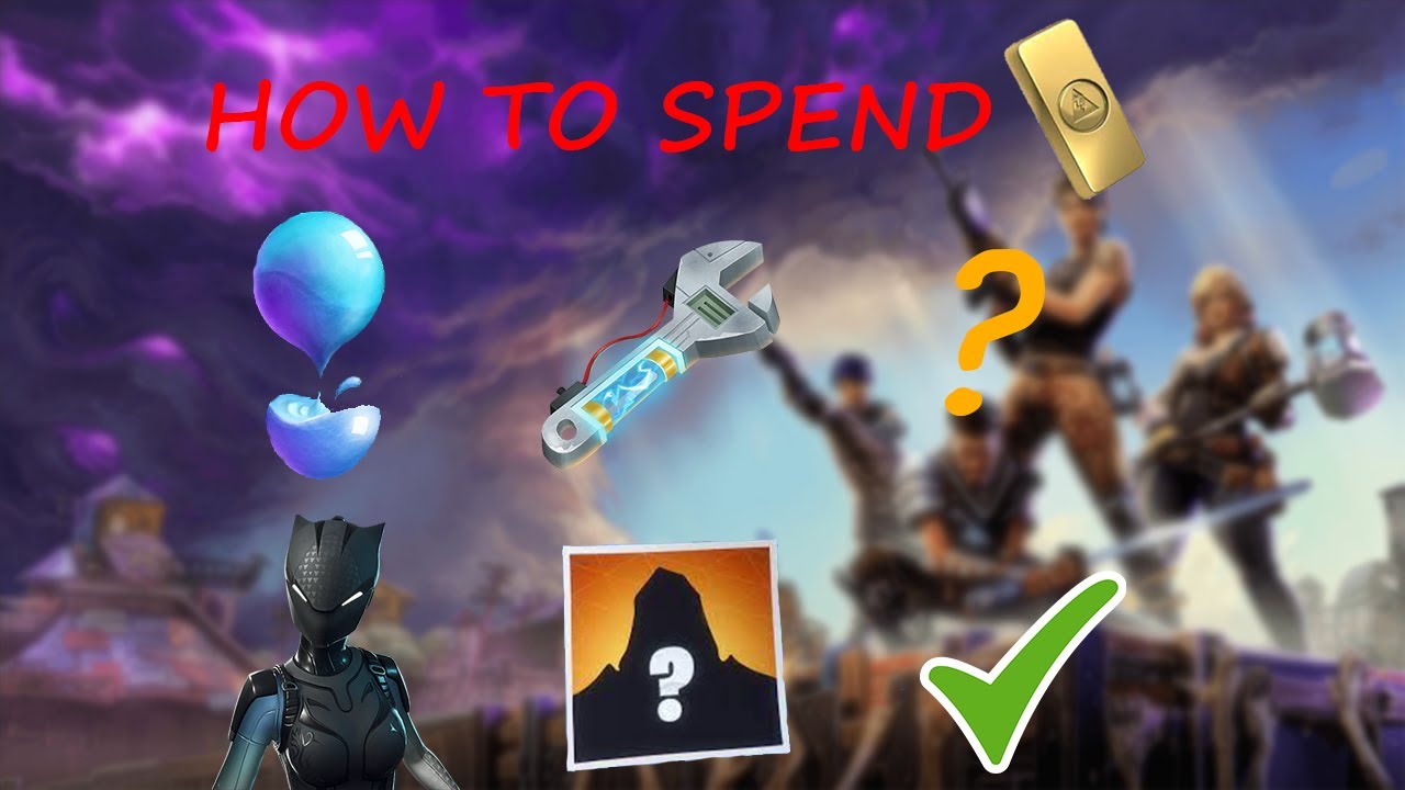 How To Spend Gold in Fortnite Save The World YouTube