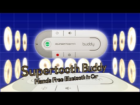 Hands-free Phone Kit for Car by Supertooth Buddy Bluetooth