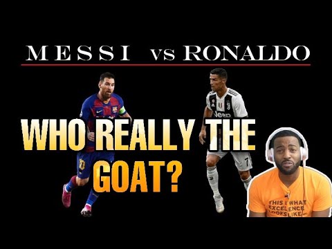 MESSI FAN REACT TO...Messi vs Ronaldo - The Best GOAT Comparison - YouTube