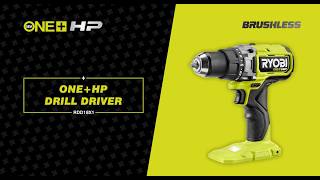 RYOBI® ﻿18V ONE ™ HP Brushless Drill Driver [RDD18X1]