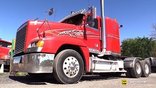 2003 Freightliner Fld 120 Sleeper Truck - Walkaround Exterior Tour - Centre Camion Gamache