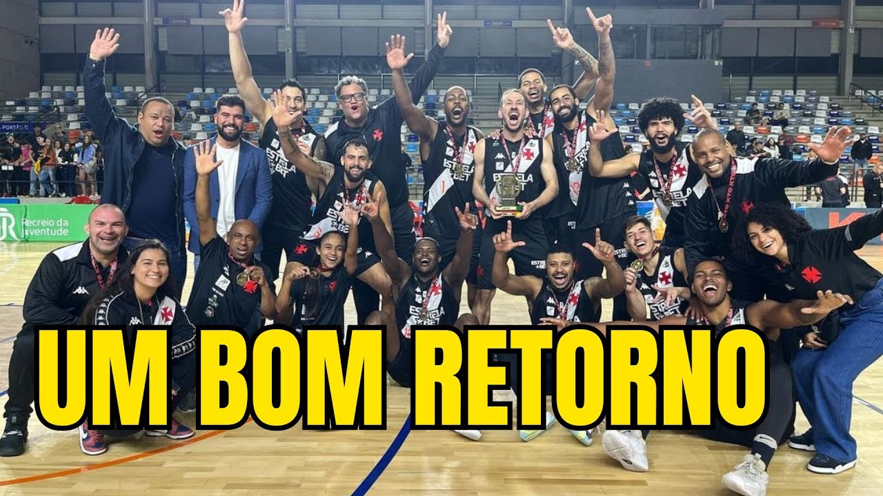 Vasco prepara volta para o NBB, basquete