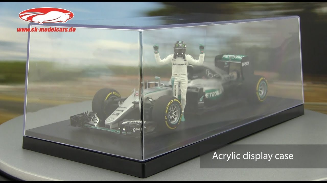 ckmodelcarsvideo Triple9 Acryl Vitrinen für Modellautos im Maßstab 1