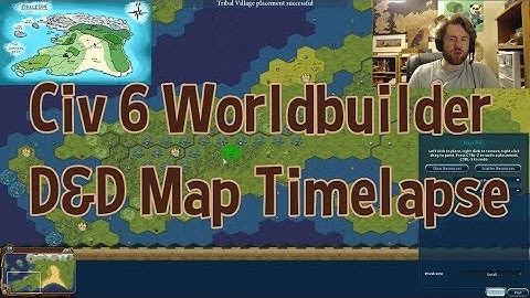Civ VI Worldbuilder Timelapse: Gallison (DnD homebrew region)