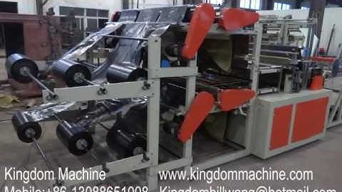 Máy cắt, dán túi và dập quai-tự động