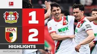 Penalty Hurts Ucl Ambitions Bayer 04 Leverkusen - Fc Augsburg Highlights Md 30 Bundesliga