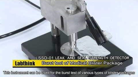 Blister Packaging Leak Test - Labthink