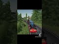 Transporting tractors from England to Ireland on fs22 #fs22 #farmingsimulator22 #fyp #shorts #truck