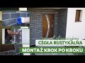 Cega rustykalna greinplast  monta na elewacji