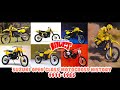 Suzuki open class twostroke motocross history