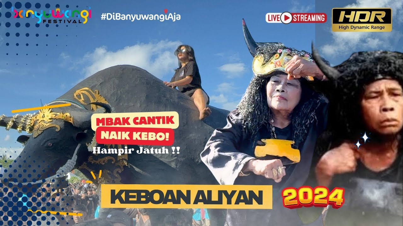 Tradisi Keboan Aliyan 2024 - Kerasukan Roh Leluhur Banyuwangi