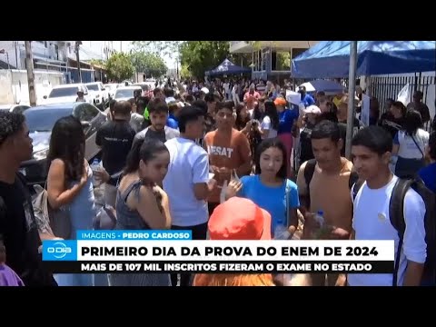 Primeiro dia de prova do ENEM ocorrem sem intercorrências no Piauí 04 11 2024