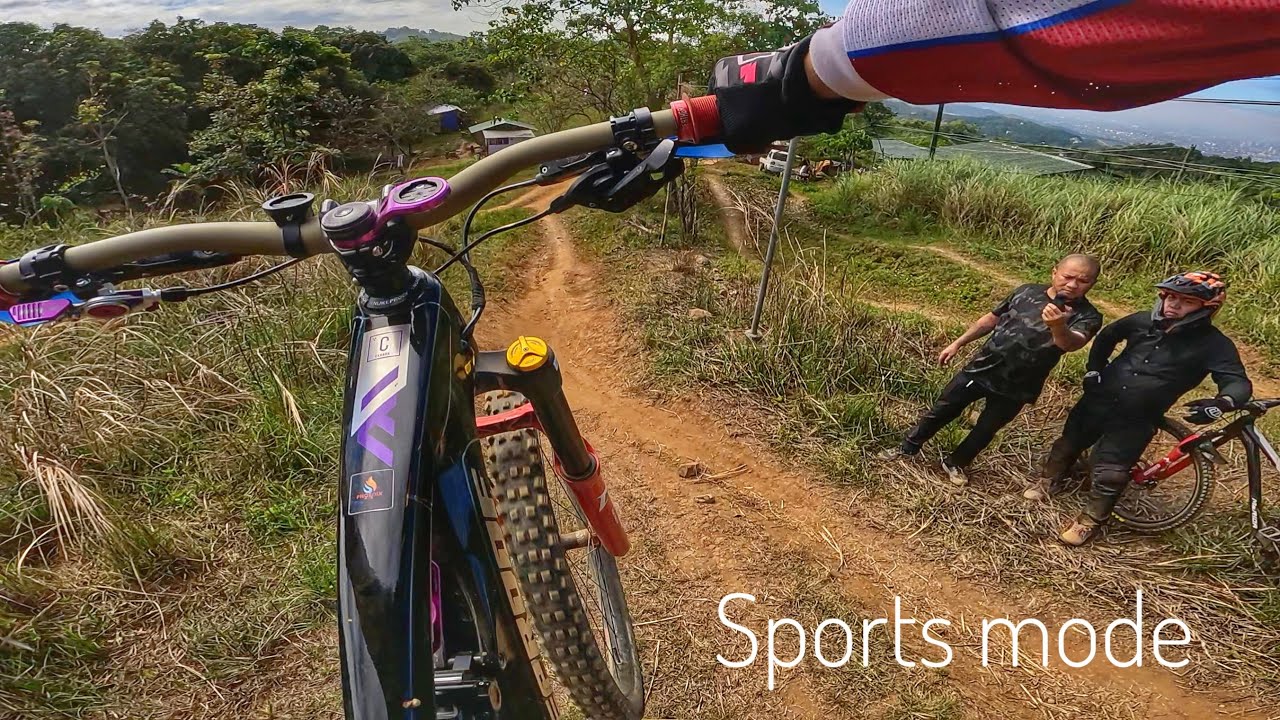 Sports mode down flyline