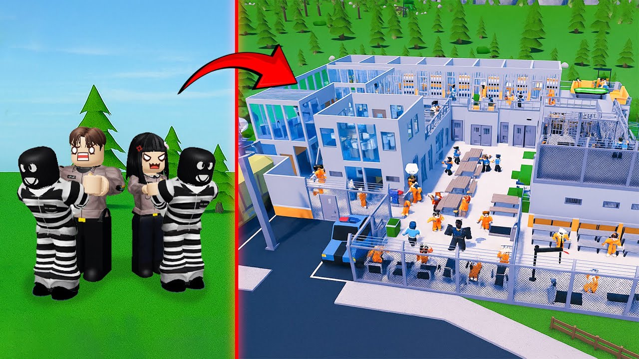 Yuta Mio Bangun Penjara Terbesar dan Tangkap Semua Penjahat | ROBLOX