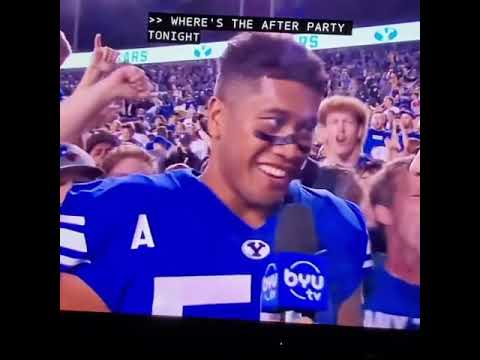 You'll Love BYU Football Player's Response When Asked 