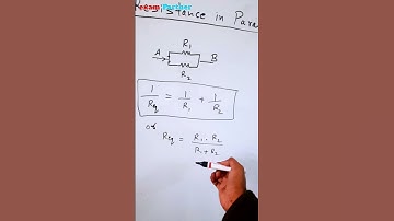 Resistance in parallel | Electricity | Class 10 | CBSE | RBSE | #shorts | Physics | #exampartner