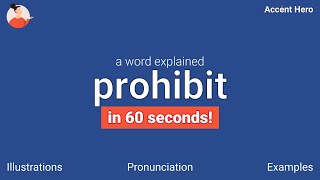 PROHIBIT - Meaning and Pronunciation