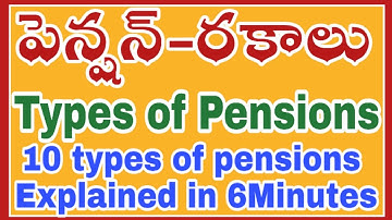 PENSION TYPES / TYPES OF PENSIONS / DEPARTMENTAL TESTS
