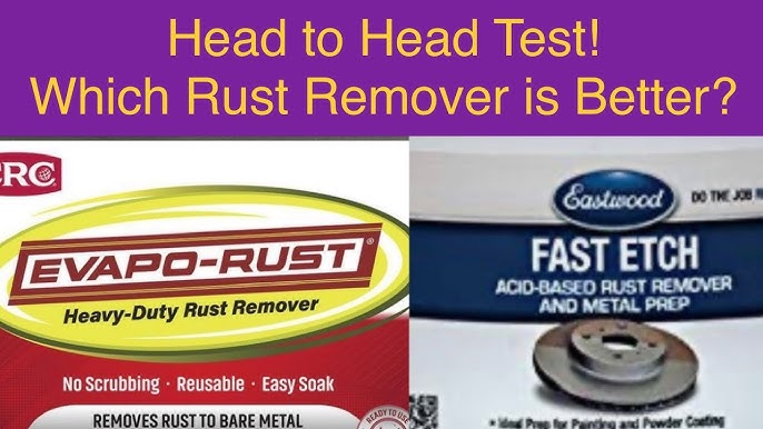  Eastwood Fast 1-Step Etch Rust Remover Painting Powder Coating  Gallon : Automotive