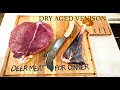 DRY AGED VENISON with GUGA FOODS {Catch Clean Cook} Deer Meat For Dinner