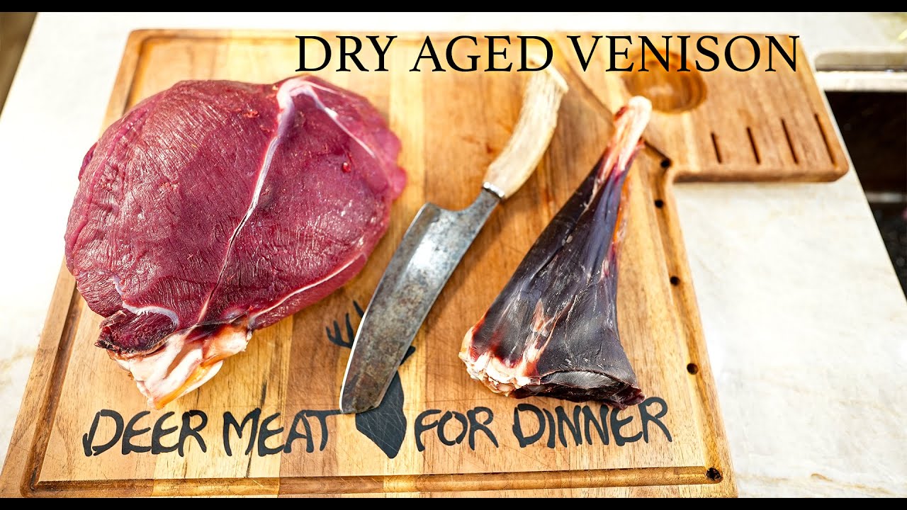 DRY AGED VENISON with GUGA FOODS {Catch Clean Cook} Deer Meat For Dinner