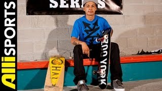 Chaz Ortiz Assembling his Skateboard Setup
