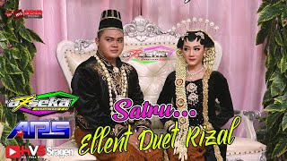 Satru Ellent dgn Rizal  - Campursari ARSEKA MUSIC Live dk. Mojo Kulon RT.02/06 Sragen