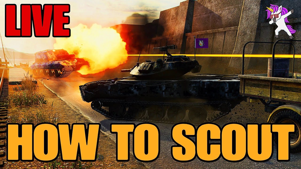 How to Scout! | XM551 Sheridan | World of Tanks Console