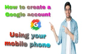 How to create a Google account using your mobile phone.#howtocreatgoogleaccount screenshot 4